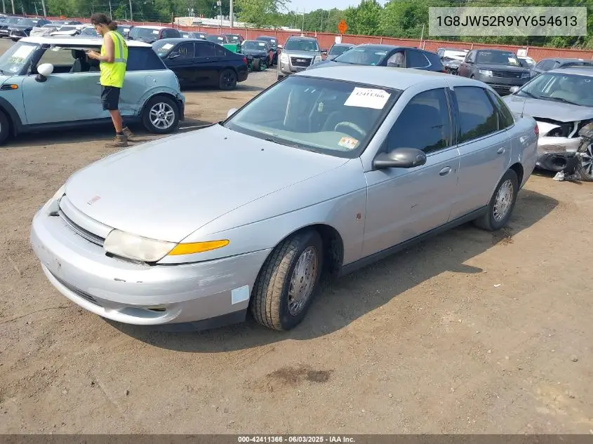 2000 Saturn Ls2 VIN: 1G8JW52R9YY654613 Lot: 42411366