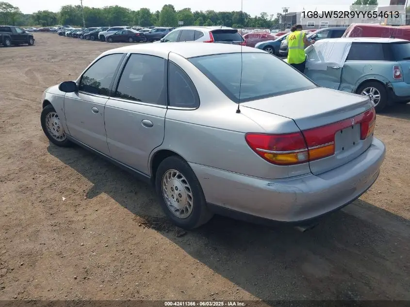 2000 Saturn Ls2 VIN: 1G8JW52R9YY654613 Lot: 42411366