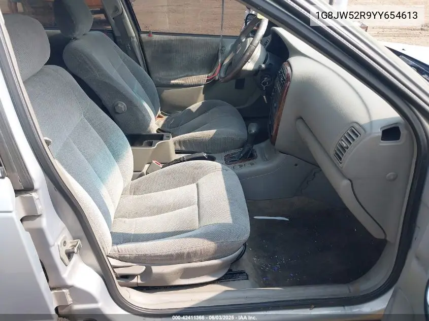 2000 Saturn Ls2 VIN: 1G8JW52R9YY654613 Lot: 42411366