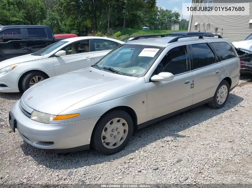 2001 Saturn Lw200 VIN: 1G8JU82F01Y547680 Lot: 42595688