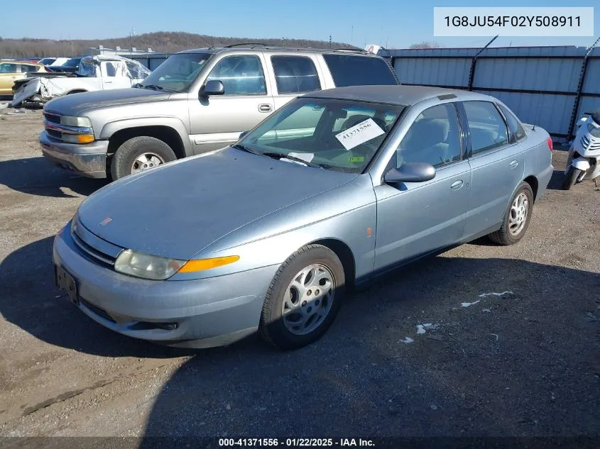 2002 Saturn L-Series L200 VIN: 1G8JU54F02Y508911 Lot: 41371556