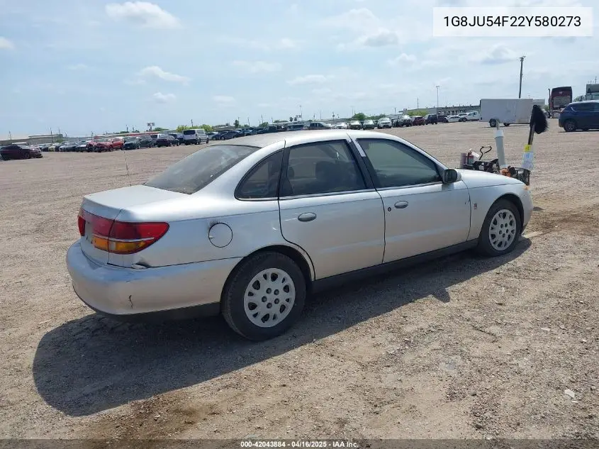 2002 Saturn L-Series L200 VIN: 1G8JU54F22Y580273 Lot: 42043884