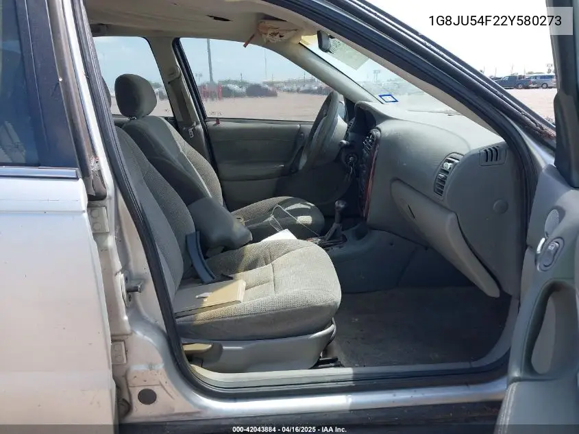 2002 Saturn L-Series L200 VIN: 1G8JU54F22Y580273 Lot: 42043884