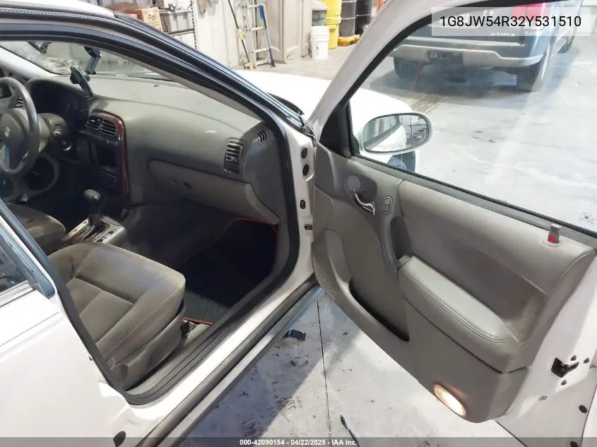 2002 Saturn L-Series L300 VIN: 1G8JW54R32Y531510 Lot: 42090154