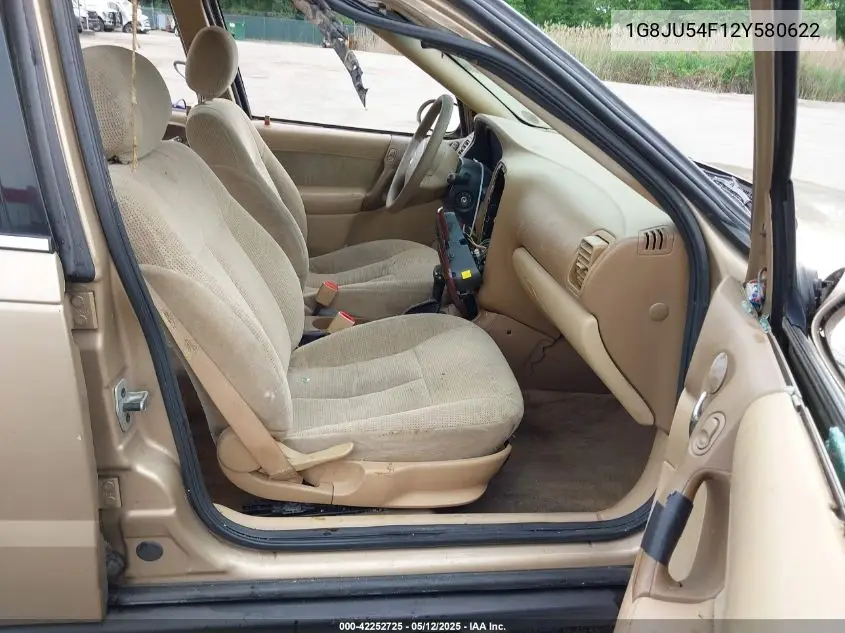 2002 Saturn L-Series L200 VIN: 1G8JU54F12Y580622 Lot: 42252725