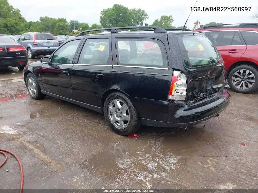 2002 Saturn L-Series Lw300 VIN: 1G8JW84R22Y560997 Lot: 42406591