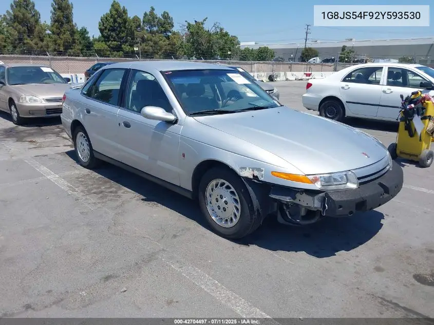 2002 Saturn L-Series L100 VIN: 1G8JS54F92Y593530 Lot: 42704497