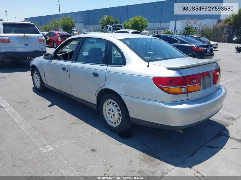 2002 Saturn L-Series L100 VIN: 1G8JS54F92Y593530 Lot: 42704497
