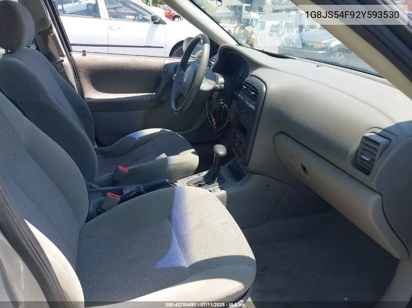 2002 Saturn L-Series L100 VIN: 1G8JS54F92Y593530 Lot: 42704497