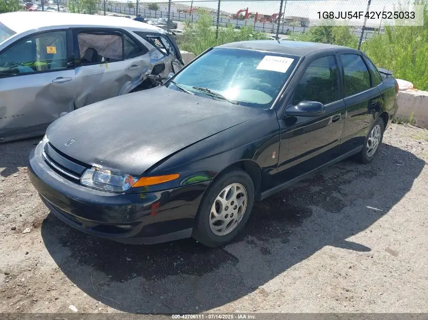 2002 Saturn L-Series L200 VIN: 1G8JU54F42Y525033 Lot: 42706111
