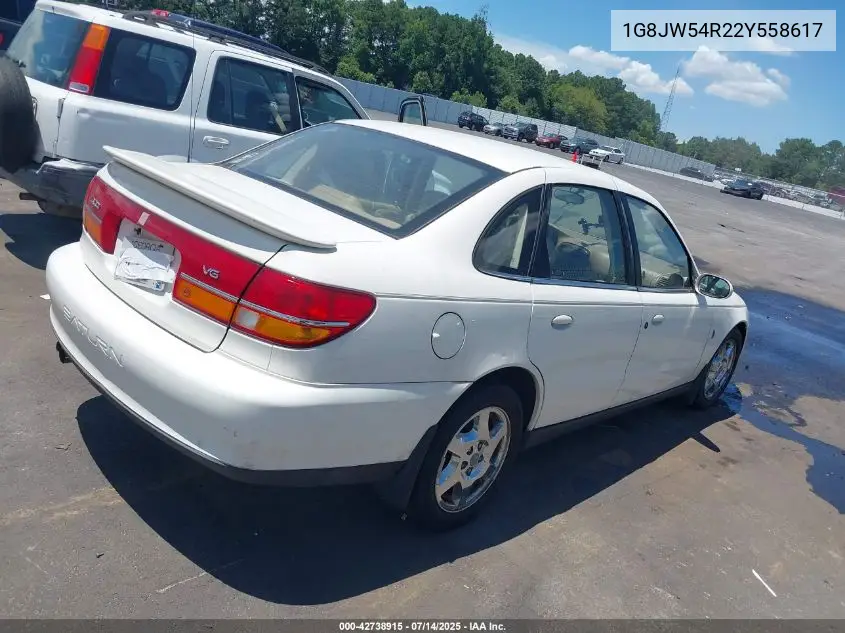 2002 Saturn L-Series L300 VIN: 1G8JW54R22Y558617 Lot: 42738915