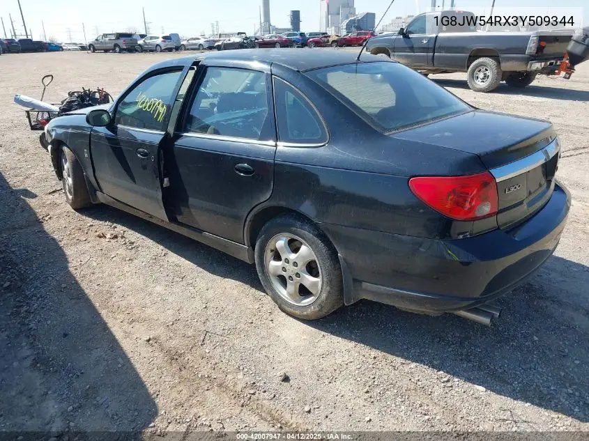 2003 Saturn L300 VIN: 1G8JW54RX3Y509344 Lot: 42007947