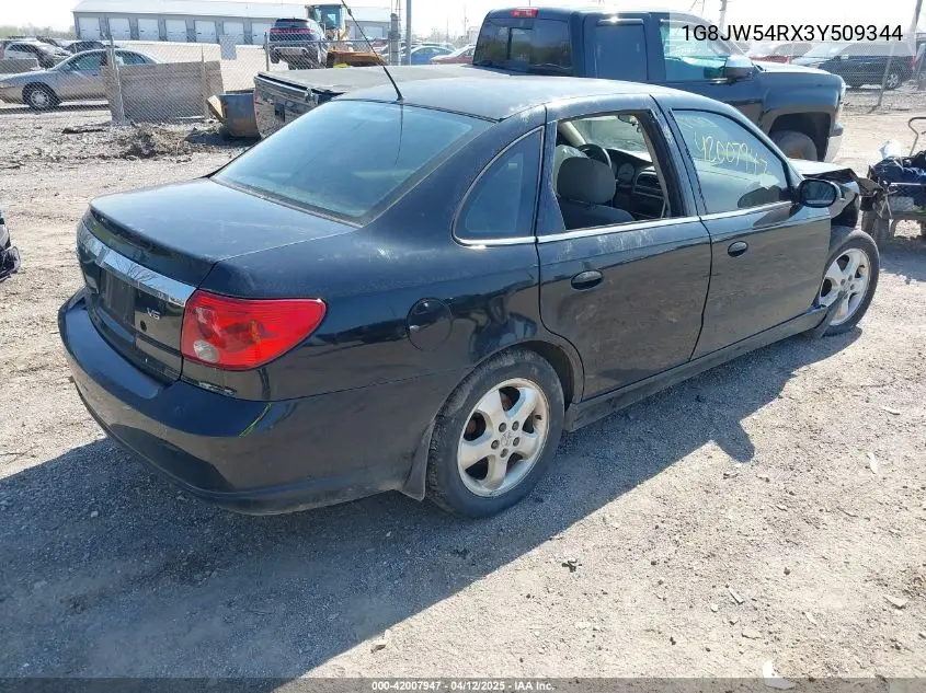 2003 Saturn L300 VIN: 1G8JW54RX3Y509344 Lot: 42007947