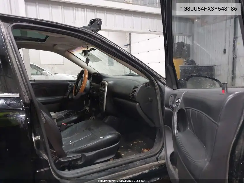 2003 Saturn L-Series L200 VIN: 1G8JU54FX3Y548186 Lot: 42092728