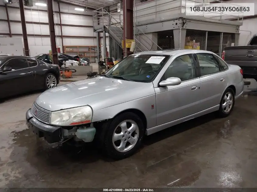 2003 Saturn L-Series L200 VIN: 1G8JU54F33Y5O6863 Lot: 42105900