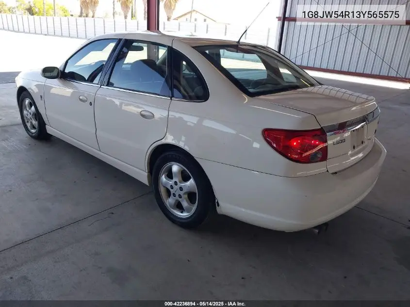 2003 Saturn L-Series L300 VIN: 1G8JW54R13Y565575 Lot: 42236894