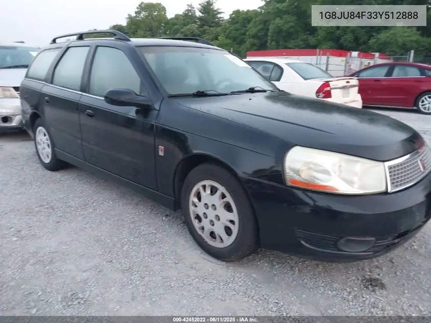 2003 Saturn L-Series Lw200 VIN: 1G8JU84F33Y512888 Lot: 42452022