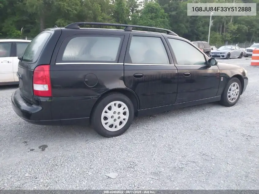 2003 Saturn L-Series Lw200 VIN: 1G8JU84F33Y512888 Lot: 42452022