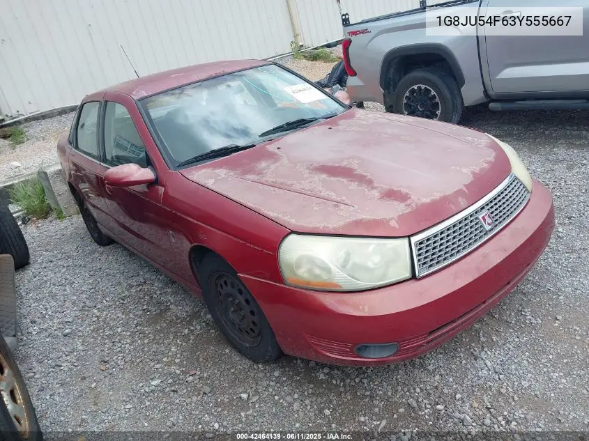 2003 Saturn L-Series L200 VIN: 1G8JU54F63Y555667 Lot: 42464139