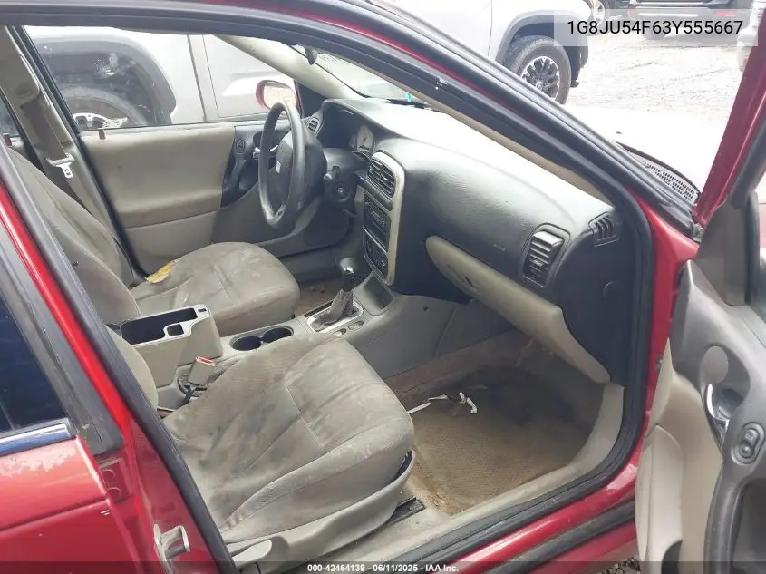 2003 Saturn L-Series L200 VIN: 1G8JU54F63Y555667 Lot: 42464139
