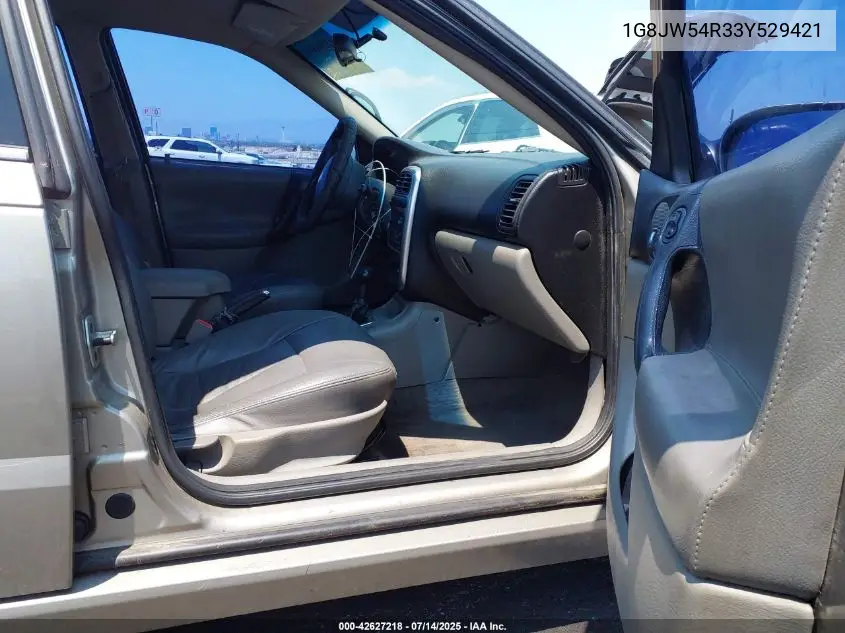 2003 Saturn L-Series L300 VIN: 1G8JW54R33Y529421 Lot: 42627218