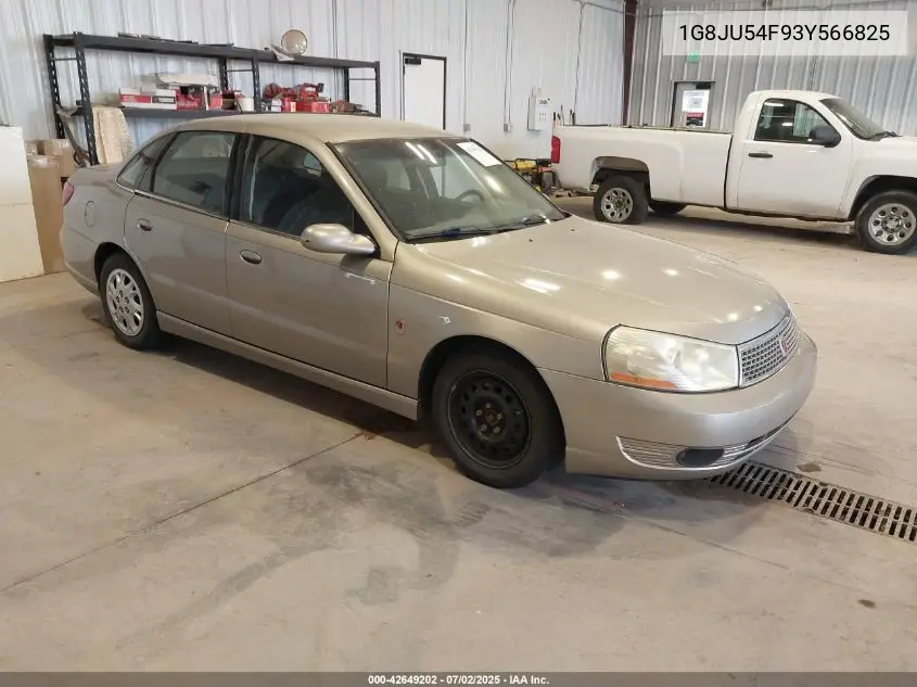 2003 Saturn L-Series L200 VIN: 1G8JU54F93Y566825 Lot: 42649202