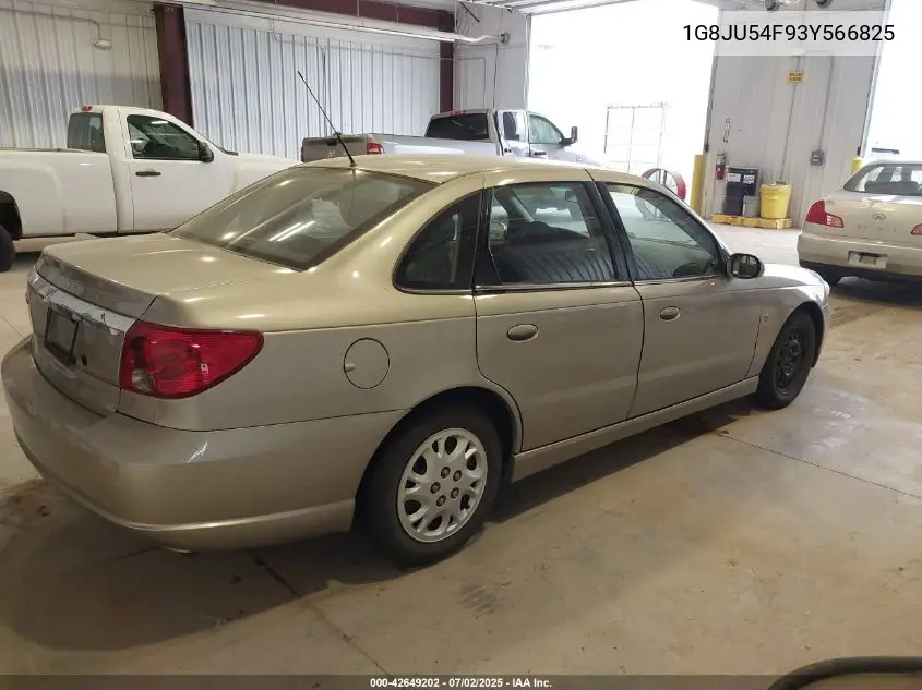 2003 Saturn L-Series L200 VIN: 1G8JU54F93Y566825 Lot: 42649202