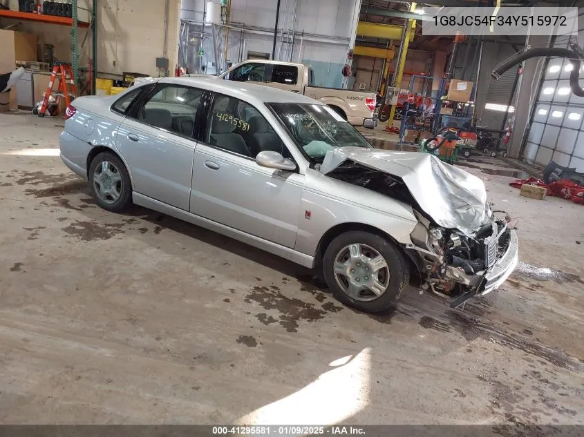 2004 Saturn L300 1 VIN: 1G8JC54F34Y515972 Lot: 41295581