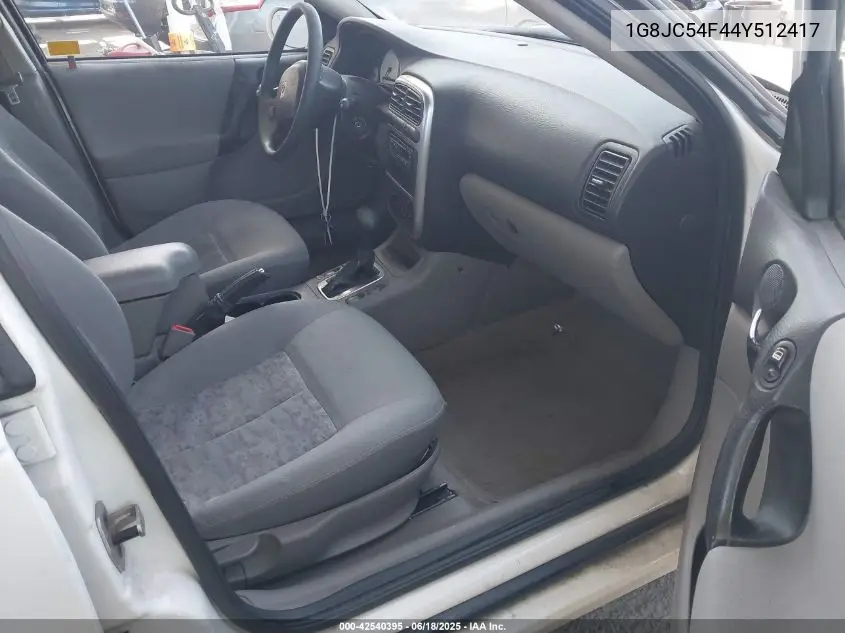 2004 Saturn L300 1 VIN: 1G8JC54F44Y512417 Lot: 42540395