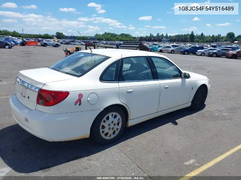 2004 Saturn L300 1 VIN: 1G8JC54F54Y516489 Lot: 42647293
