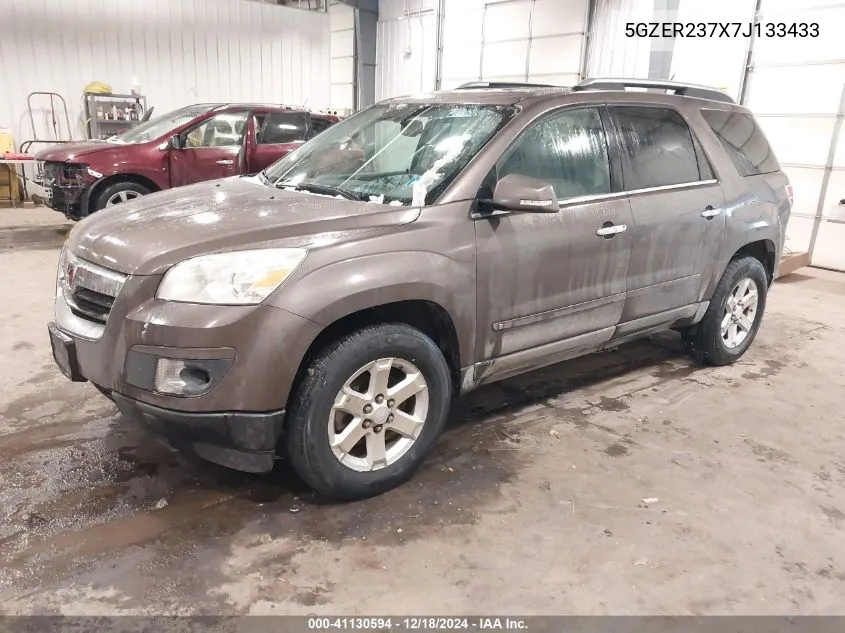 2007 Saturn Outlook Xr VIN: 5GZER237X7J133433 Lot: 41130594