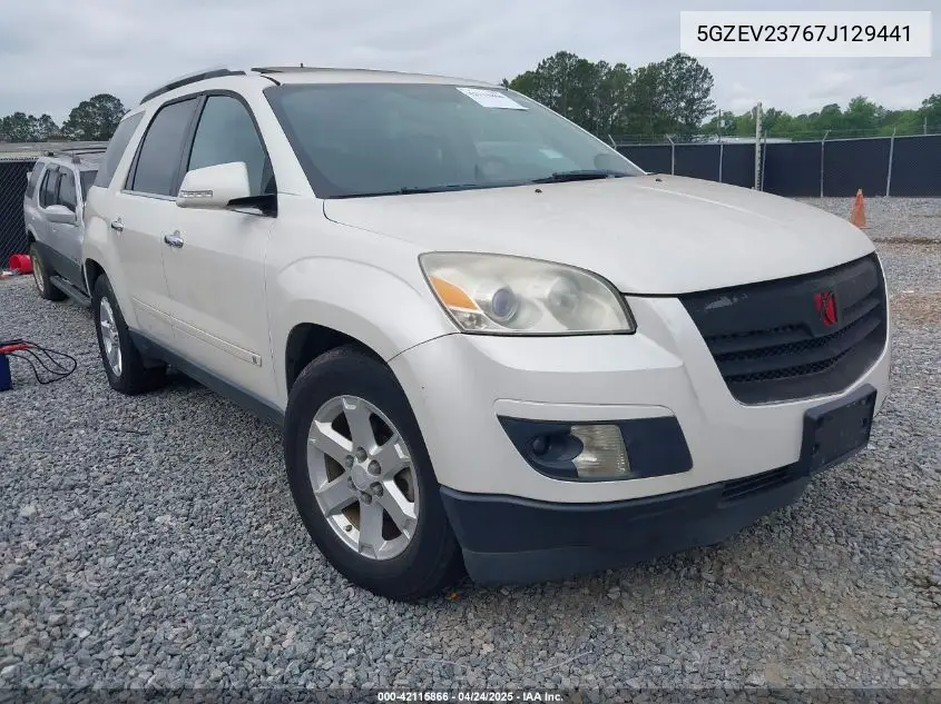 2007 Saturn Outlook Xr VIN: 5GZEV23767J129441 Lot: 42115866