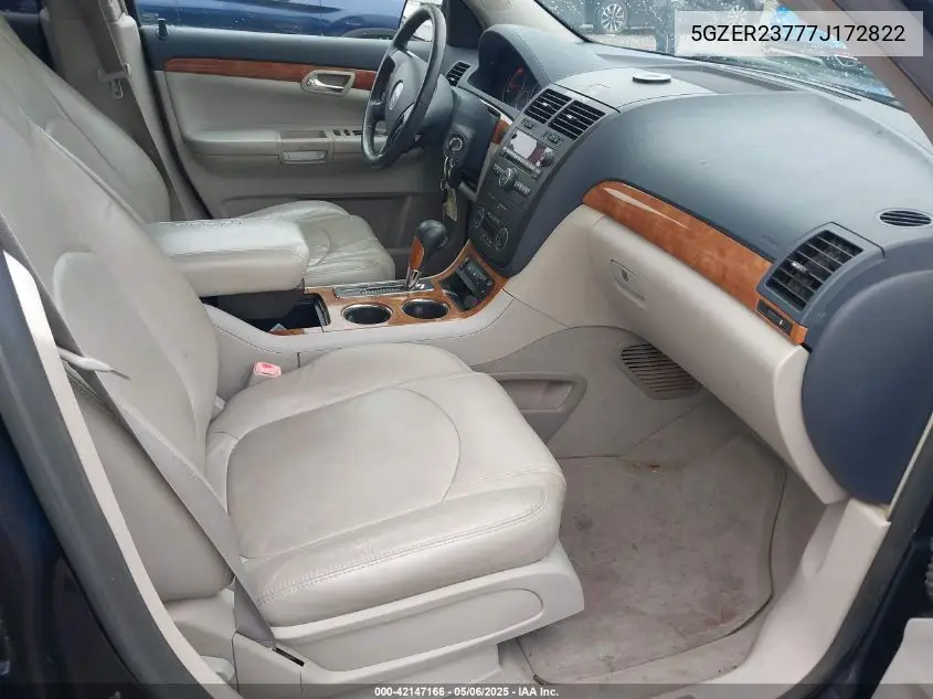 2007 Saturn Outlook Xr VIN: 5GZER23777J172822 Lot: 42147166