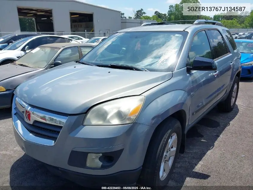 2007 Saturn Outlook Xe VIN: 5GZER13767J134587 Lot: 42228453
