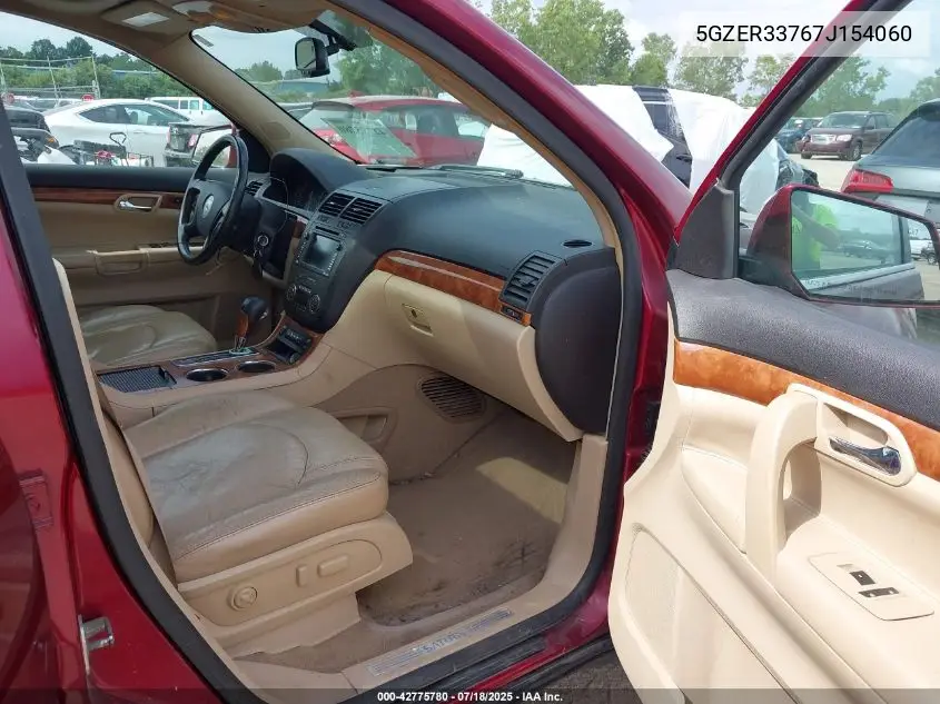 2007 Saturn Outlook Xr VIN: 5GZER33767J154060 Lot: 42775780