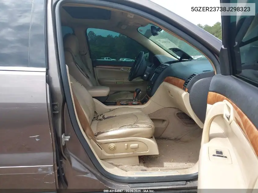 2008 Saturn Outlook Xr VIN: 5GZER23738J298323 Lot: 42154567