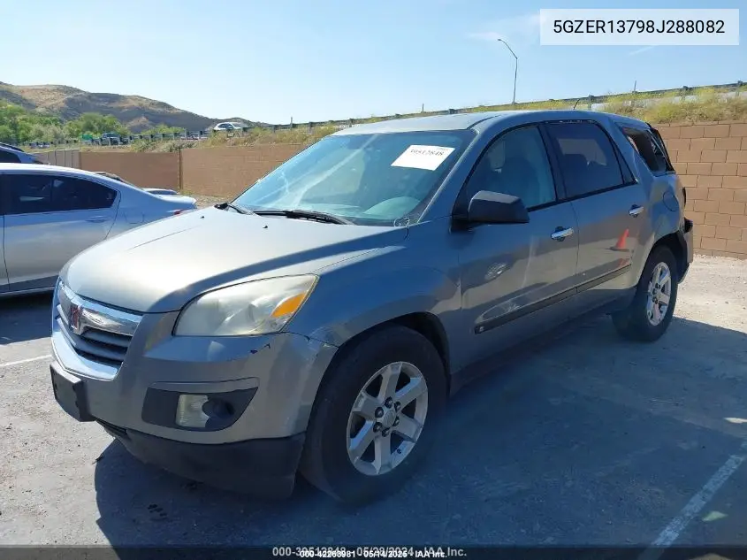2008 Saturn Outlook Xe VIN: 5GZER13798J288082 Lot: 42263981