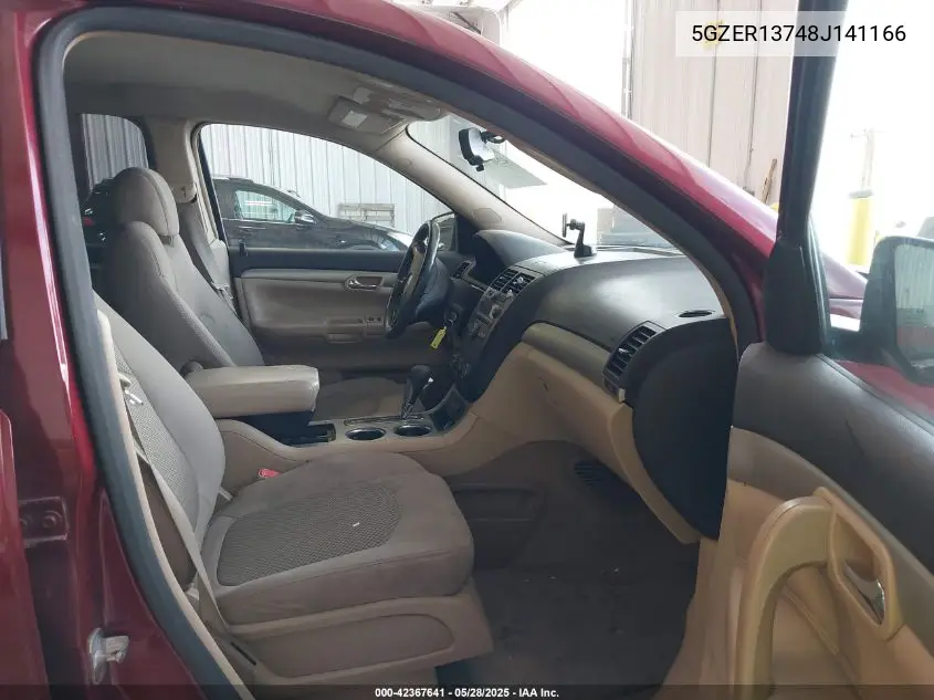 2008 Saturn Outlook Xe VIN: 5GZER13748J141166 Lot: 42367641