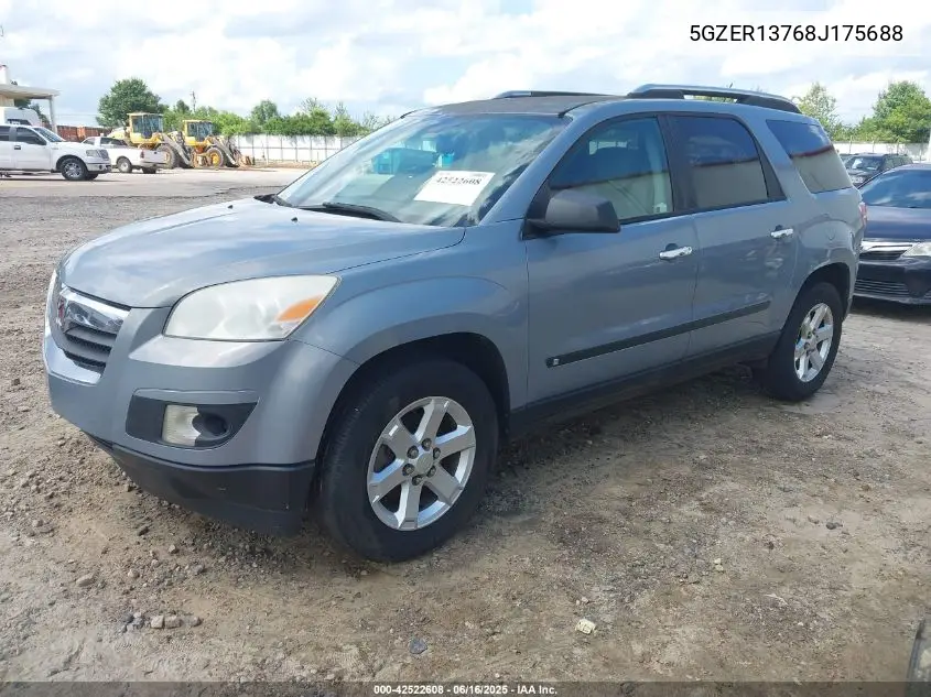 2008 Saturn Outlook Xe VIN: 5GZER13768J175688 Lot: 42522608