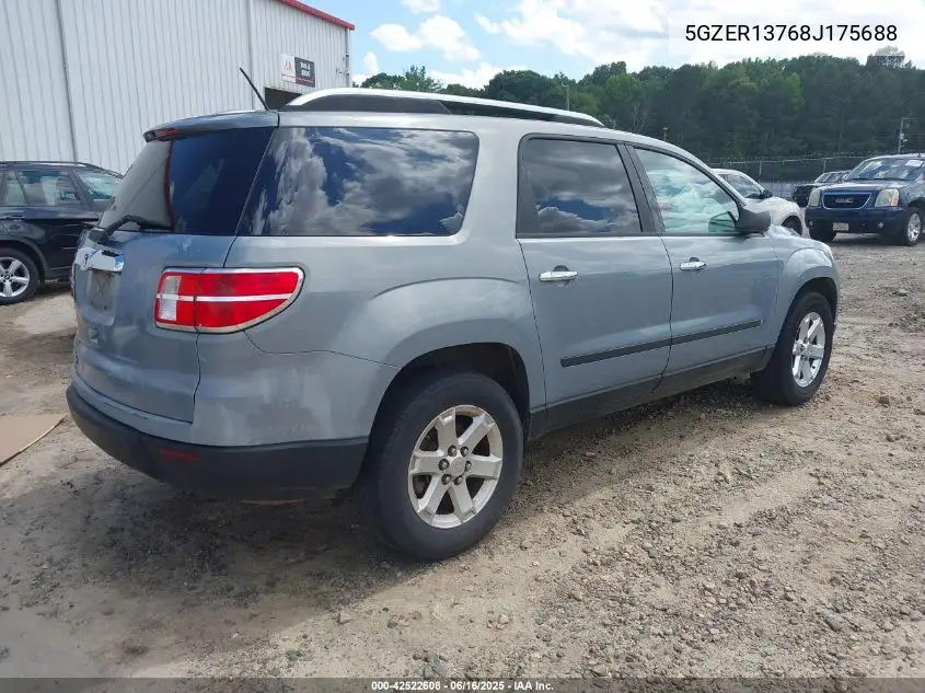2008 Saturn Outlook Xe VIN: 5GZER13768J175688 Lot: 42522608