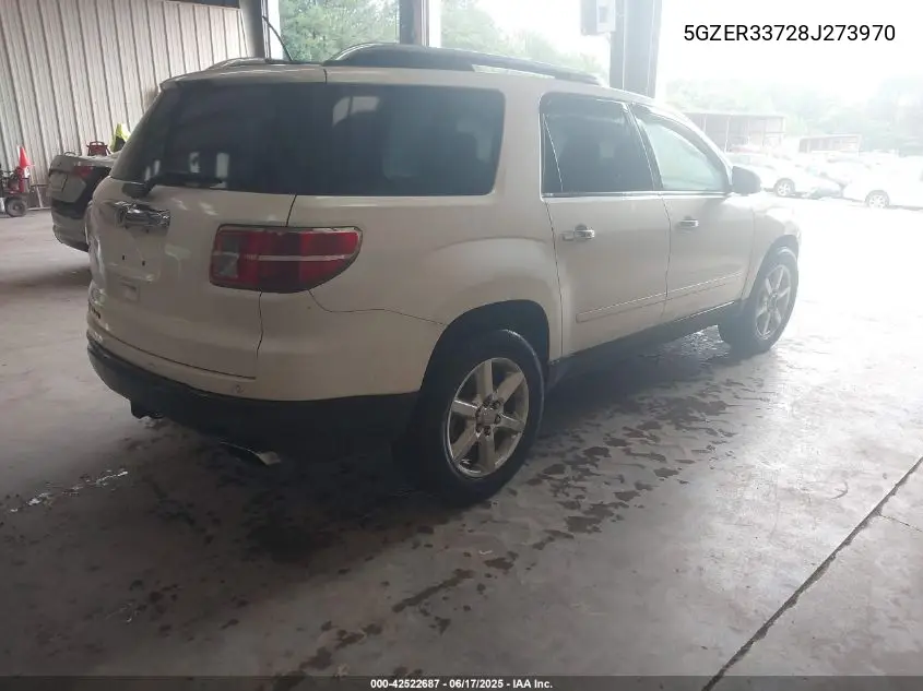 2008 Saturn Outlook Xr VIN: 5GZER33728J273970 Lot: 42522687