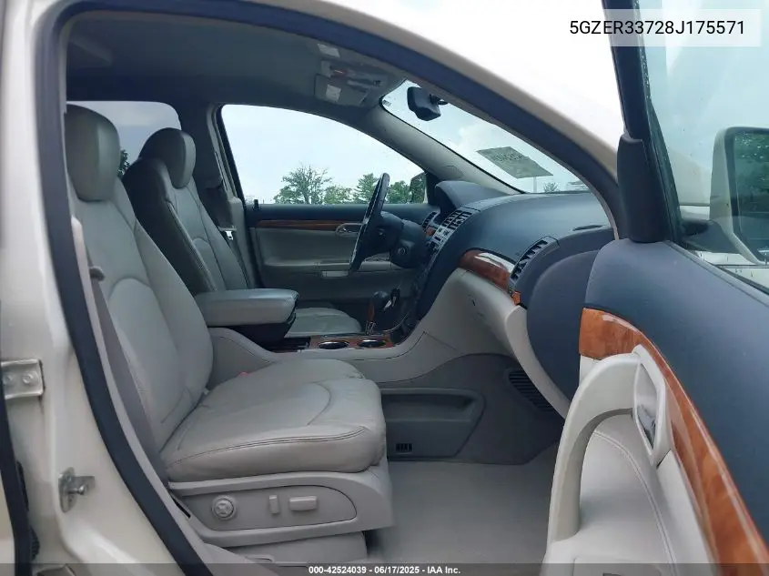2008 Saturn Outlook Xr VIN: 5GZER33728J175571 Lot: 42524039
