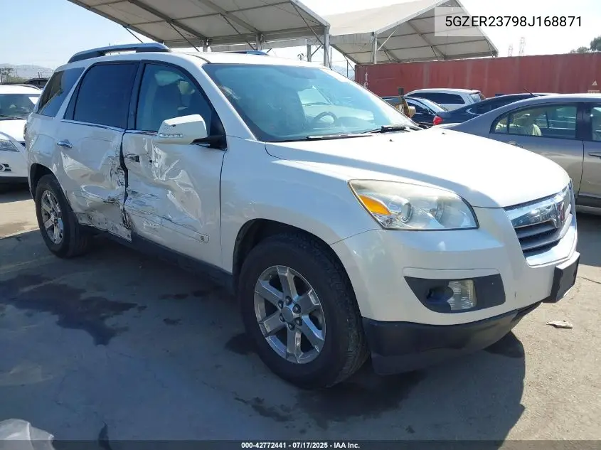 2008 Saturn Outlook Xr VIN: 5GZER23798J168871 Lot: 42772441