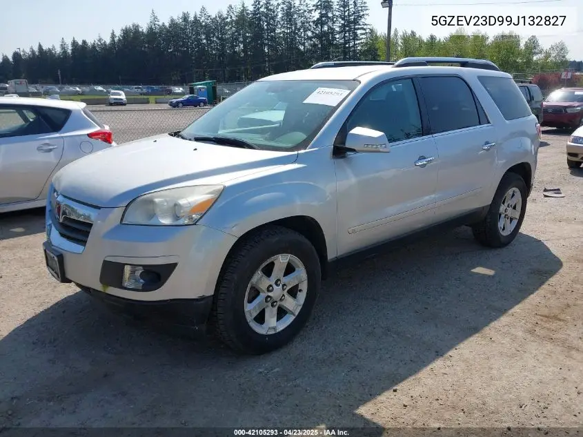 2009 Saturn Outlook Xr VIN: 5GZEV23D99J132827 Lot: 42105293