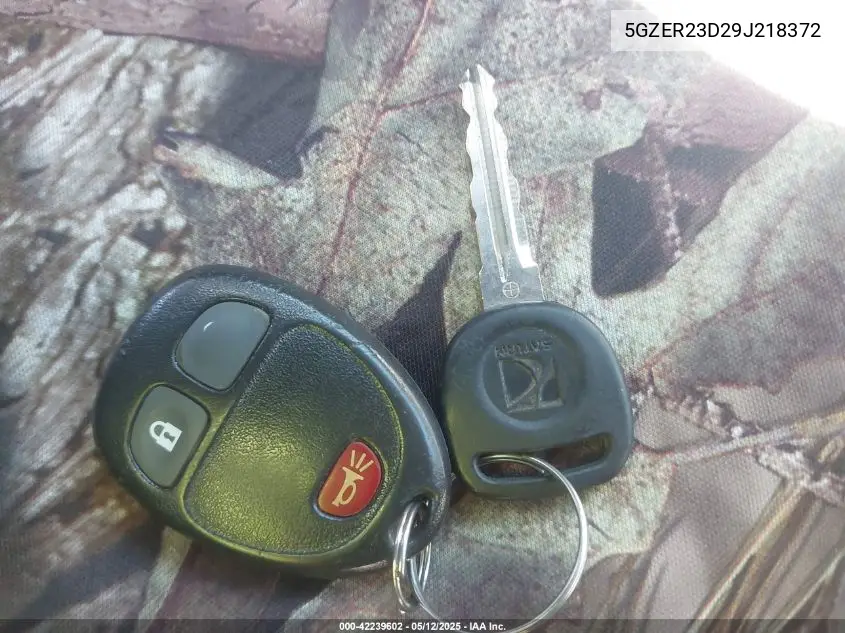2009 Saturn Outlook Xr VIN: 5GZER23D29J218372 Lot: 42239602