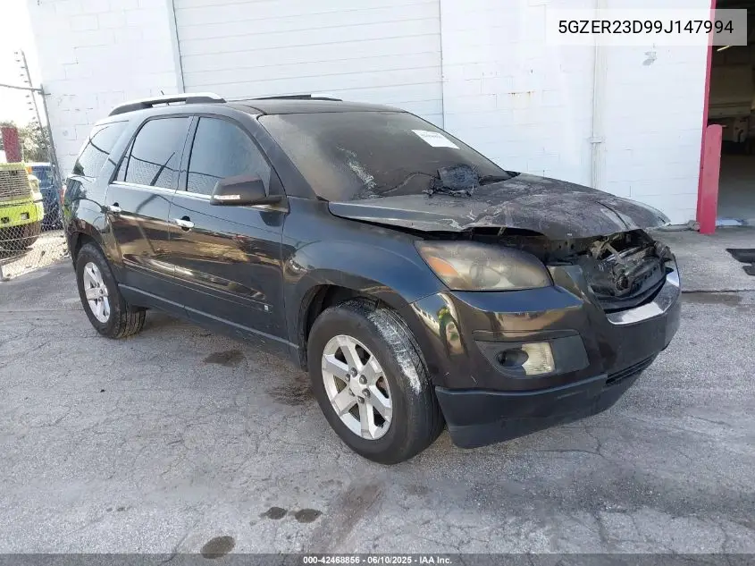 2009 Saturn Outlook Xr VIN: 5GZER23D99J147994 Lot: 42468856