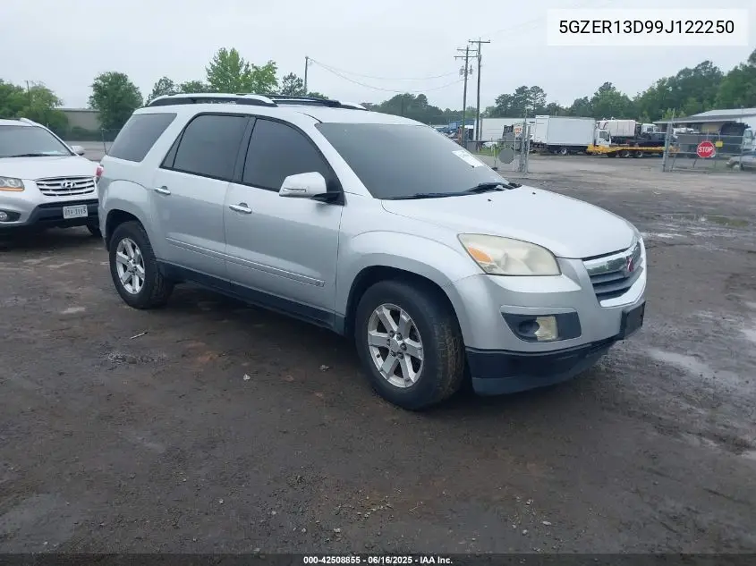 2009 Saturn Outlook Xe VIN: 5GZER13D99J122250 Lot: 42508855