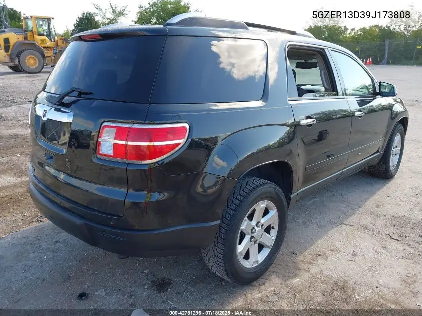2009 Saturn Outlook Xe VIN: 5GZER13D39J173808 Lot: 42781296