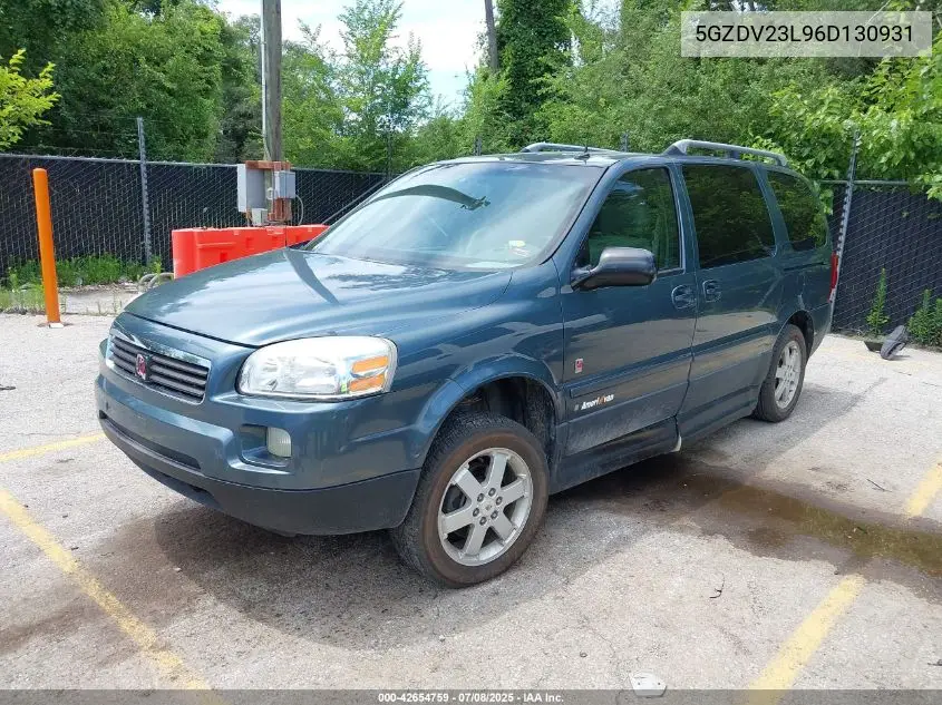 2006 Saturn Relay 3 VIN: 5GZDV23L96D130931 Lot: 42654759