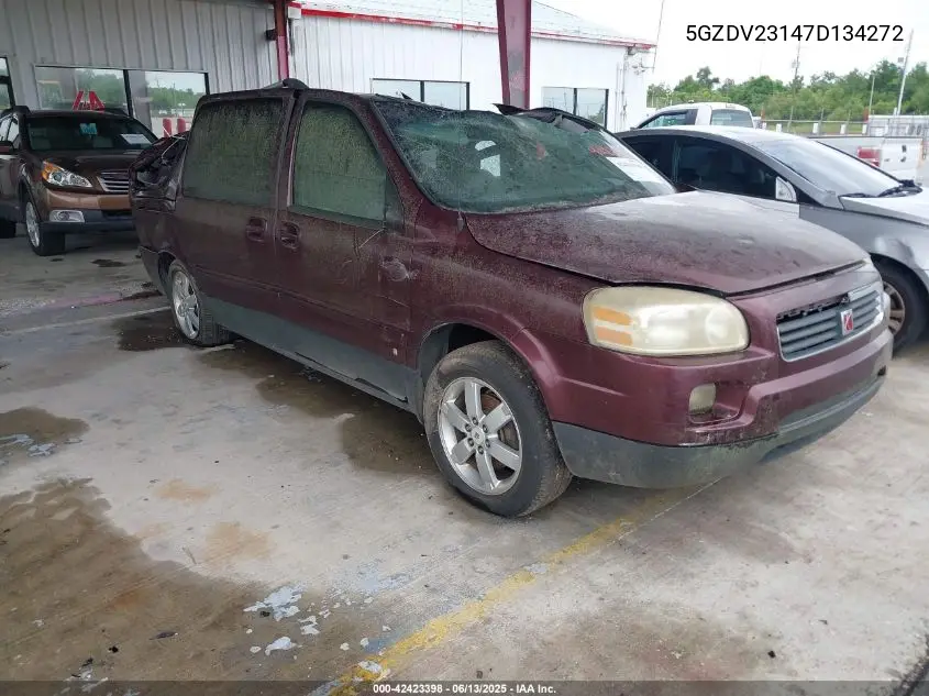 2007 Saturn Relay 3 VIN: 5GZDV23147D134272 Lot: 42423398